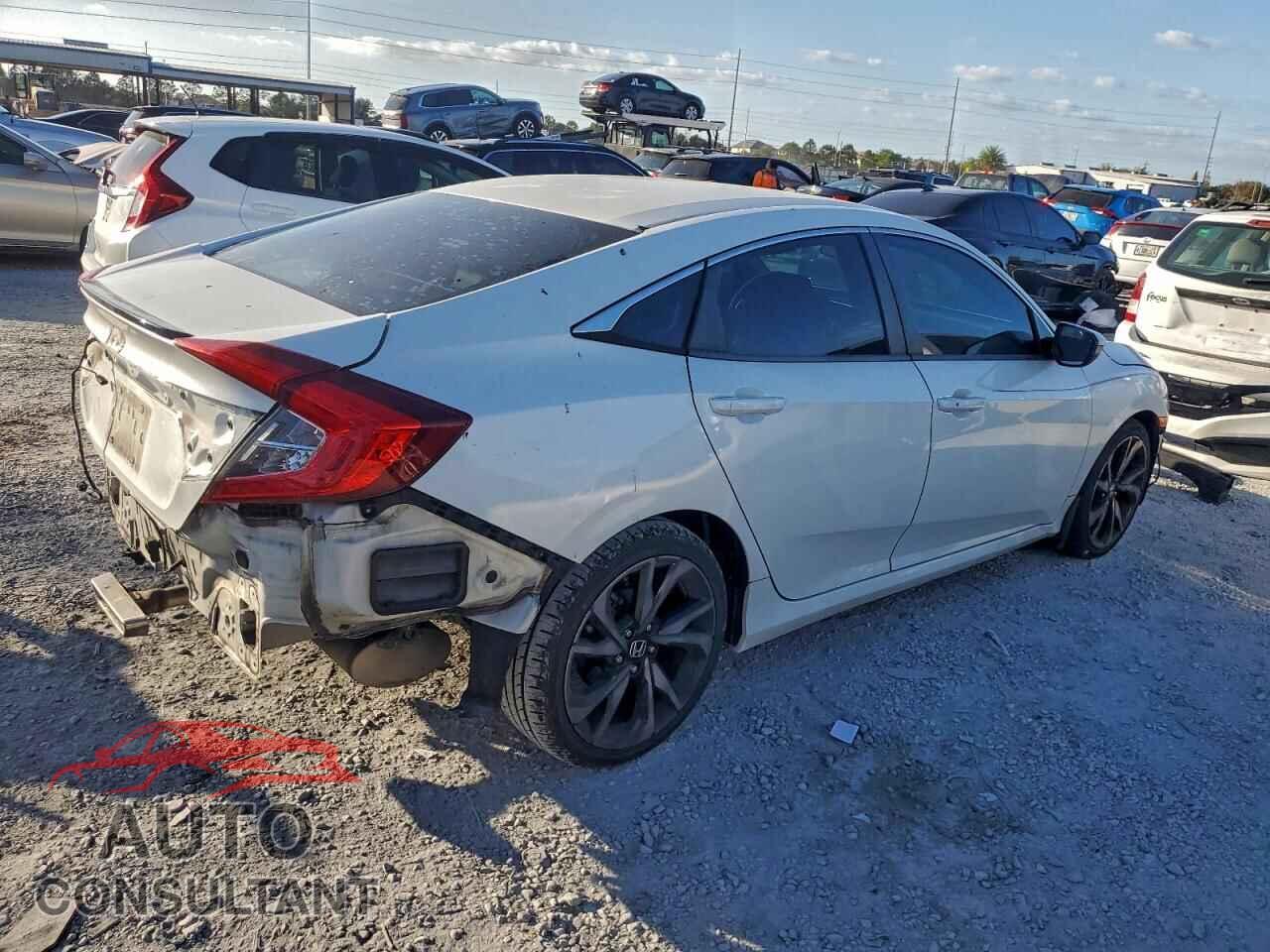 HONDA CIVIC 2019 - 2HGFC2F80KH582997