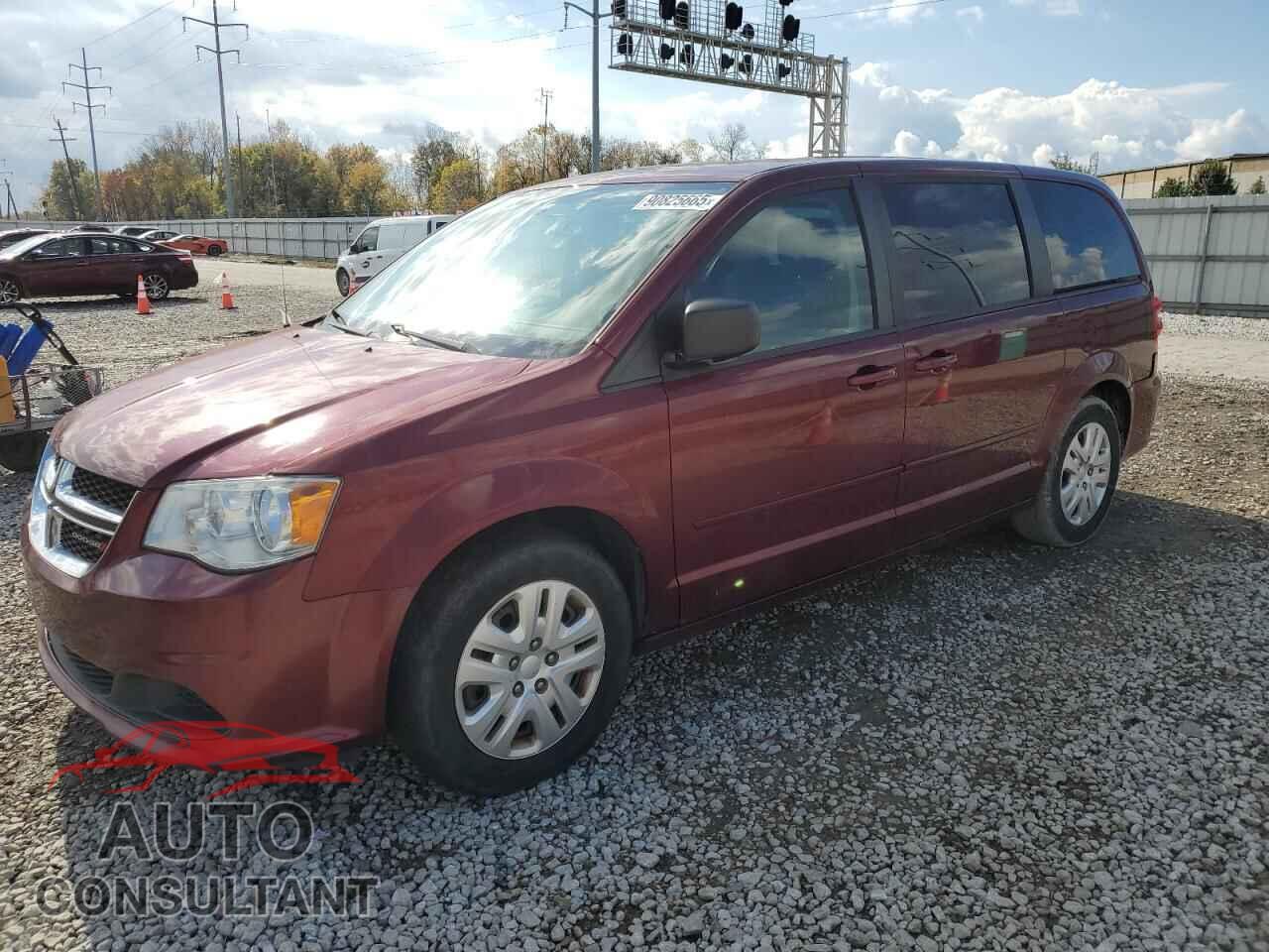 DODGE CARAVAN 2017 - 2C4RDGBG2HR618470