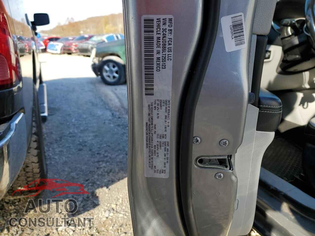 JEEP COMPASS 2020 - 3C4NJDBB6LT255123