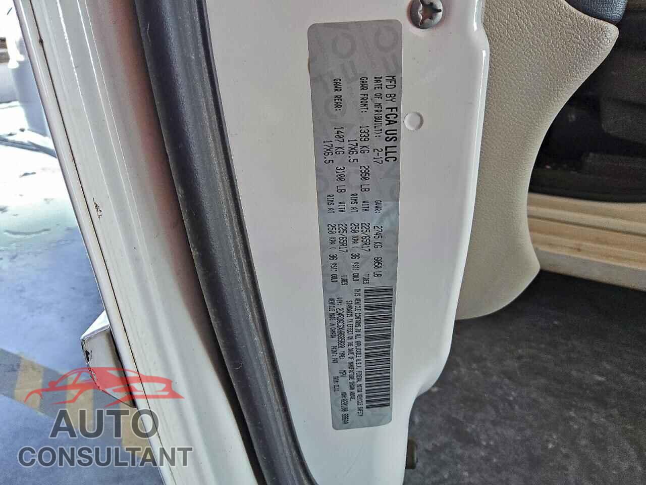DODGE CARAVAN 2017 - 2C4RDGCGXHR685820