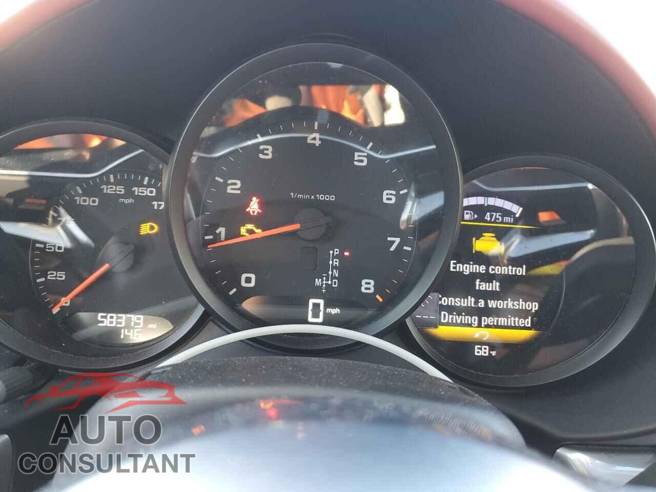 PORSCHE BOXSTER 2017 - WP0CA2A80HS222208