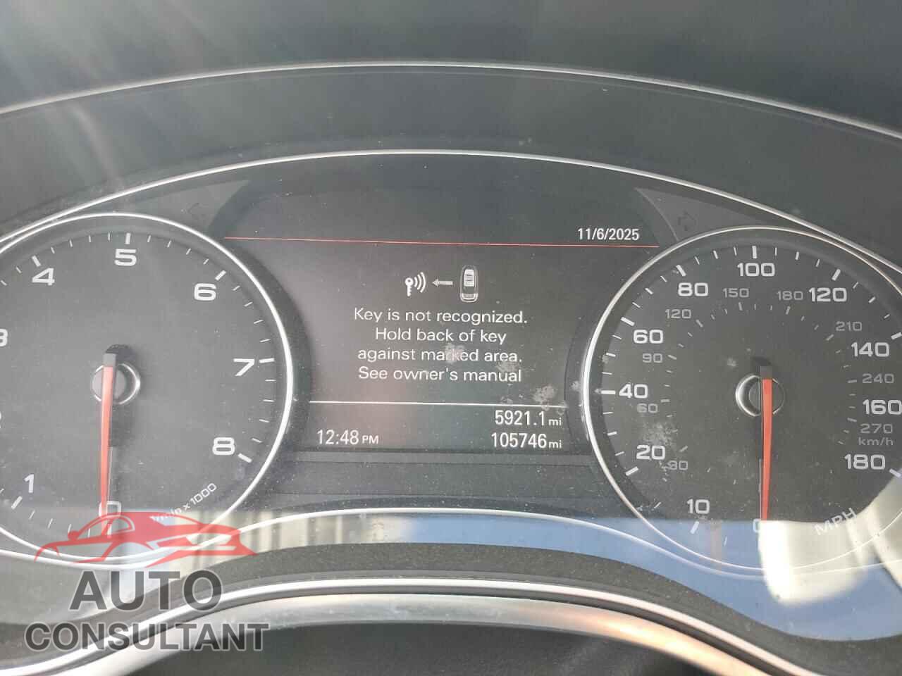 AUDI A6 2013 - WAUGFAFC3DN086799