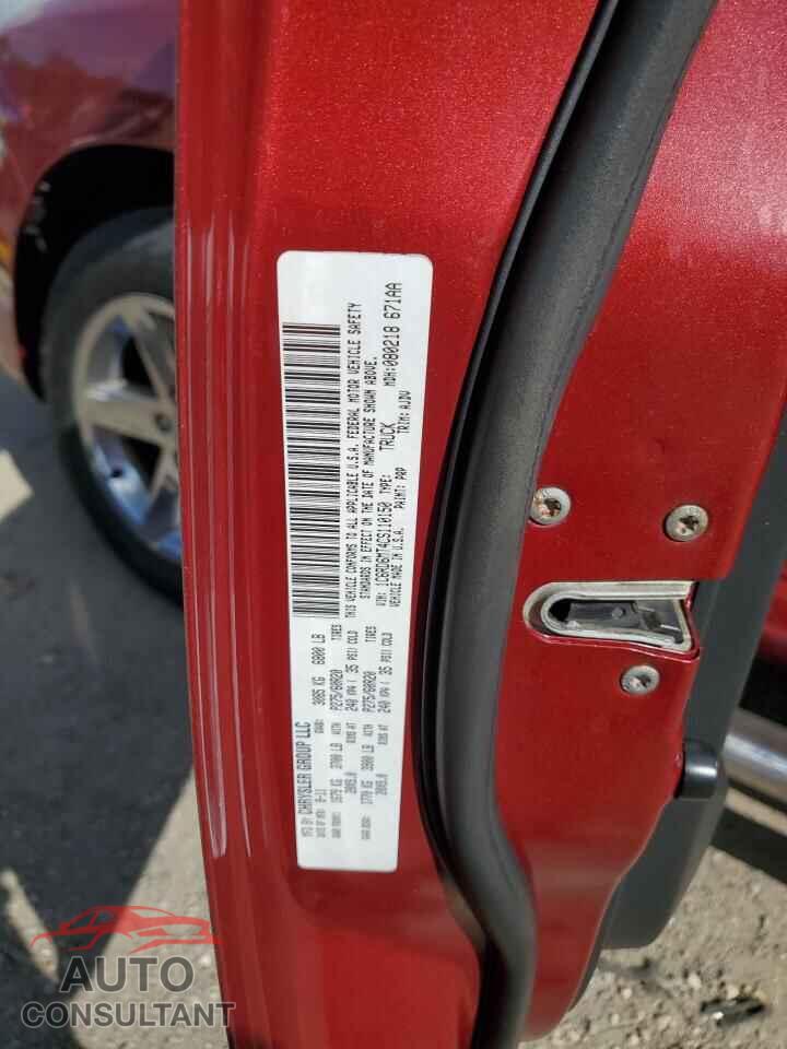 DODGE RAM 1500 2012 - 1C6RD6MT4CS110150