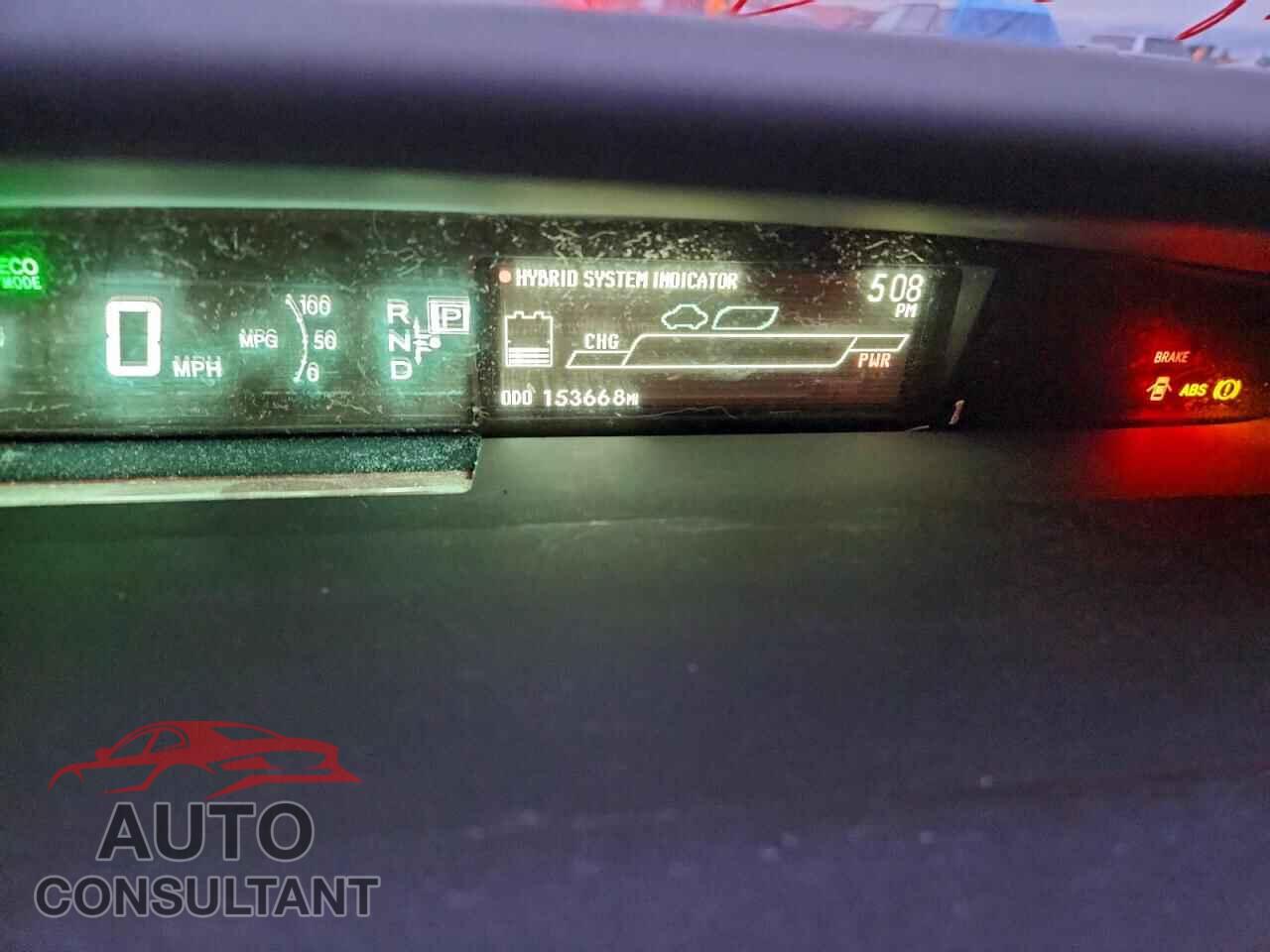 TOYOTA PRIUS 2013 - JTDKN3DU2D5616204