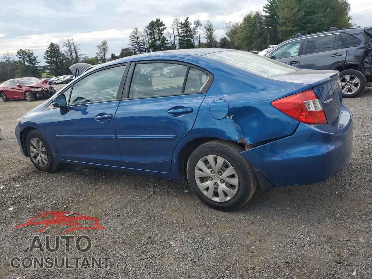 HONDA CIVIC 2012 - 2HGFB2F53CH505115