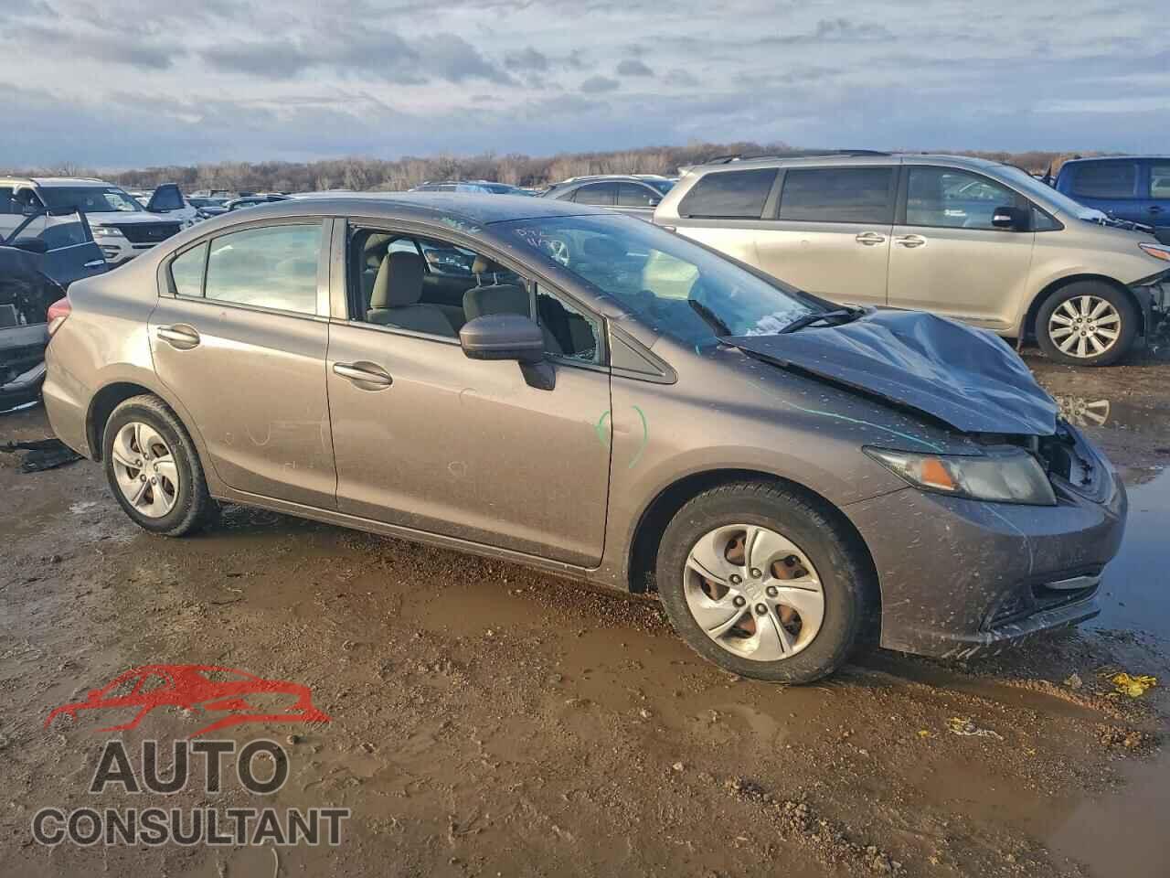 HONDA CIVIC 2014 - 2HGFB2F51EH545616