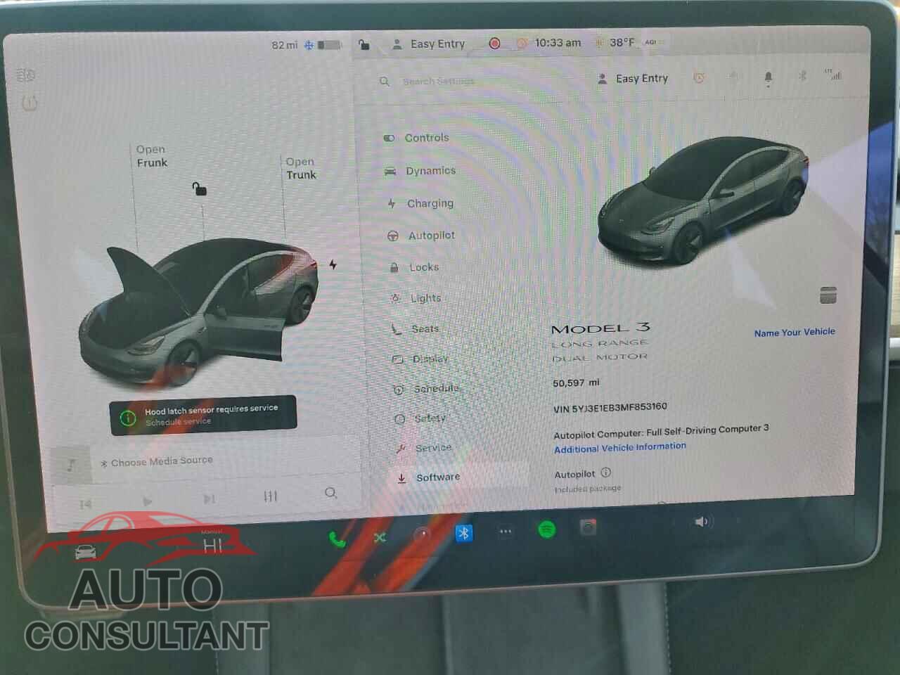 TESLA MODEL 3 2021 - 5YJ3E1EB3MF853160