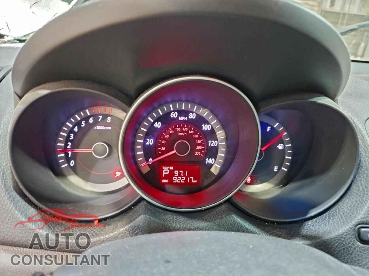 KIA FORTE 2012 - KNAFU4A26C5622158