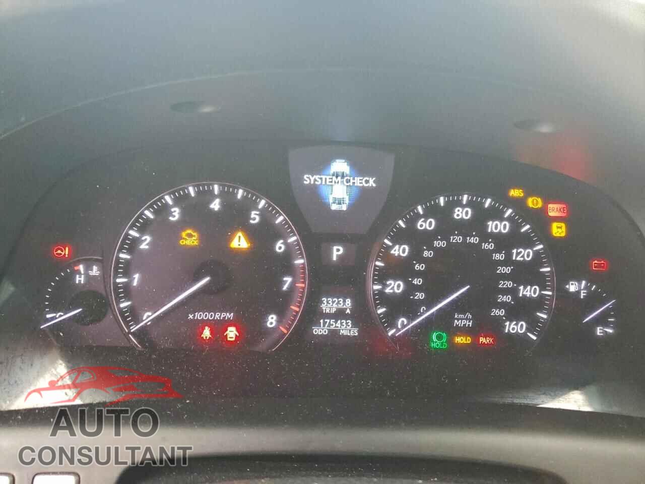 LEXUS LS460 2012 - JTHCL5EF6C5014344