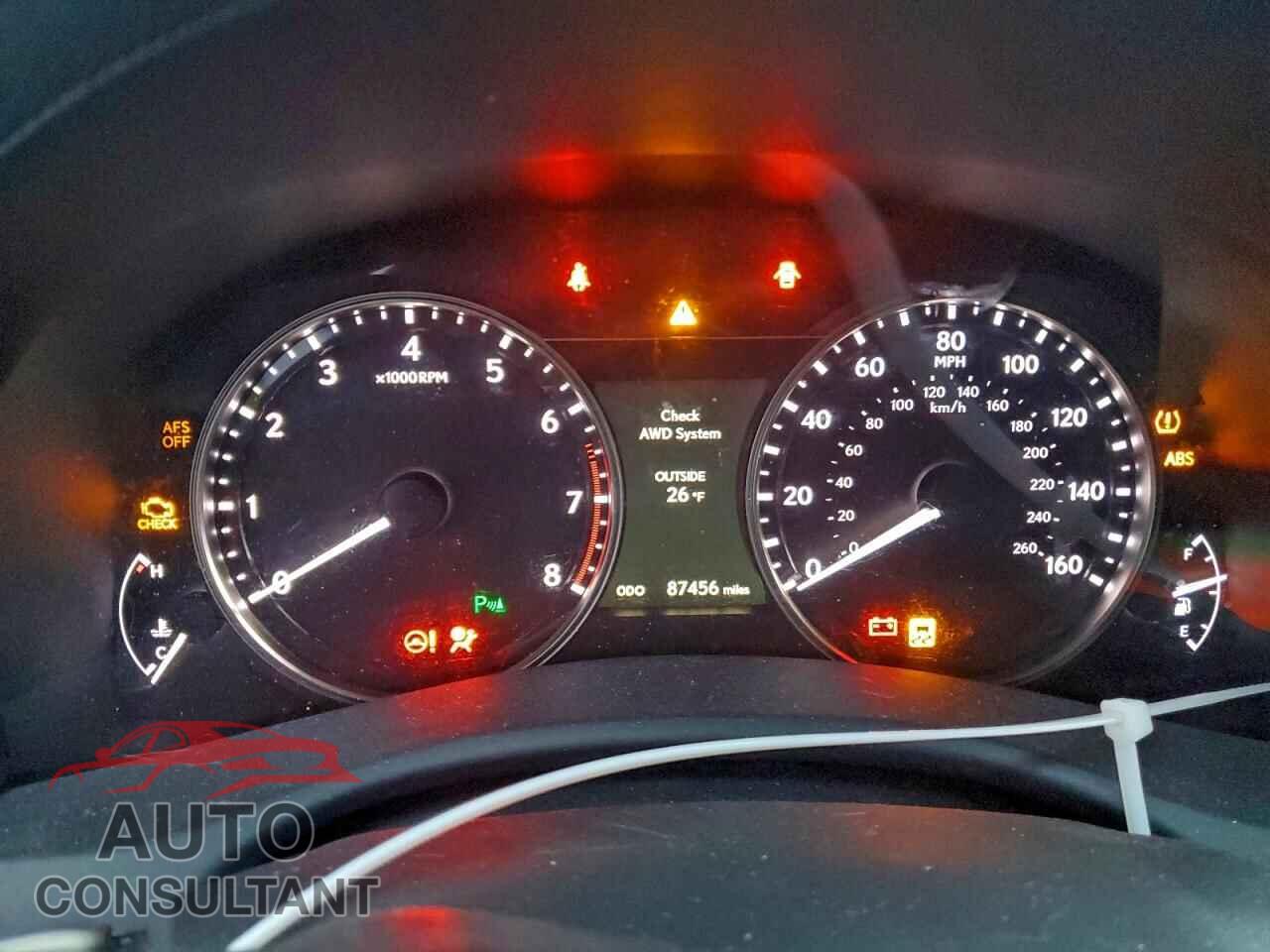 LEXUS GS350 2013 - JTHCE1BL2D5007129