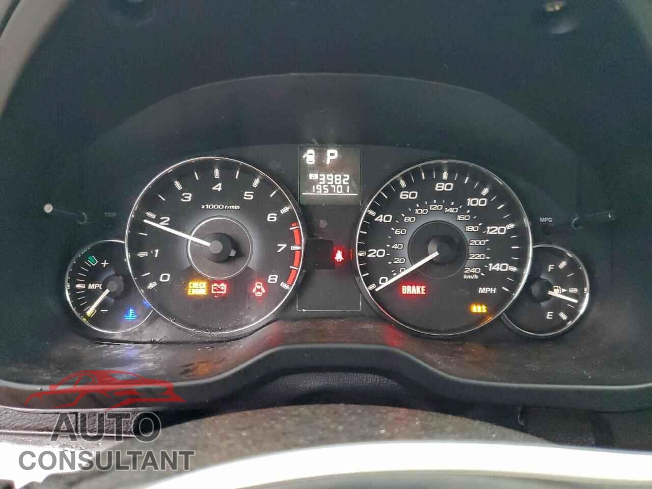 SUBARU OUTBACK 2011 - 4S4BRBAC6B3427425