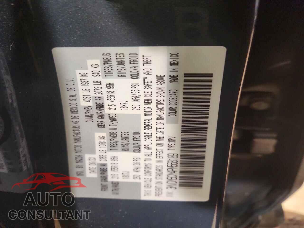 MAZDA CX30 2023 - 3MVDMBCM4PM568189