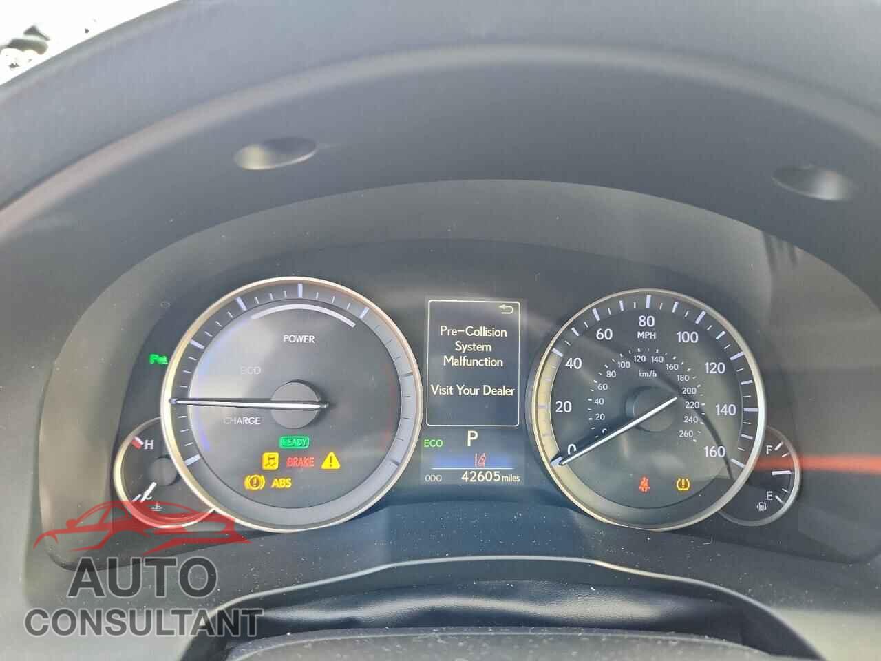 LEXUS ES300 2017 - JTHBW1GG6H2139693