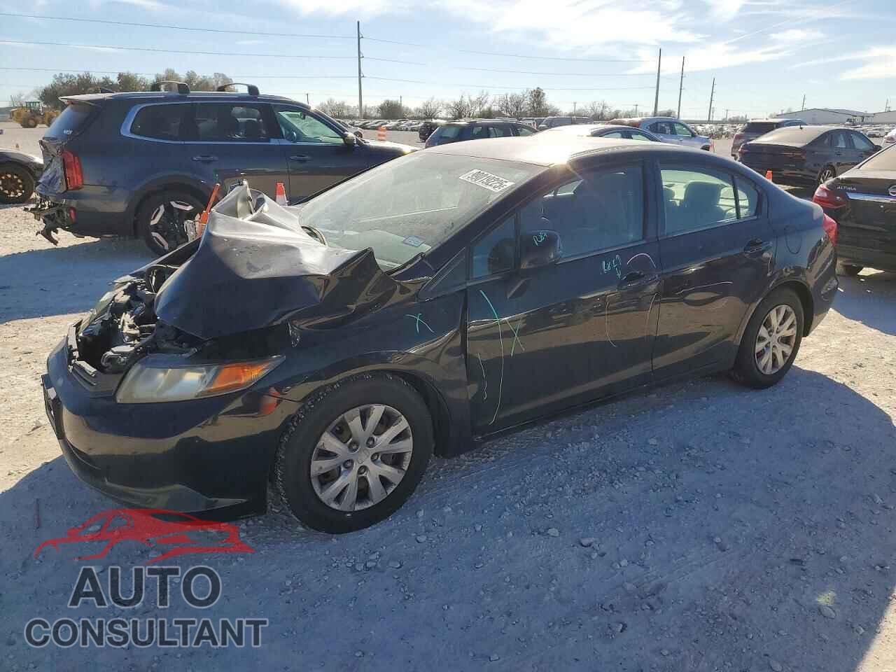 HONDA CIVIC 2012 - 19XFB2F57CE321418