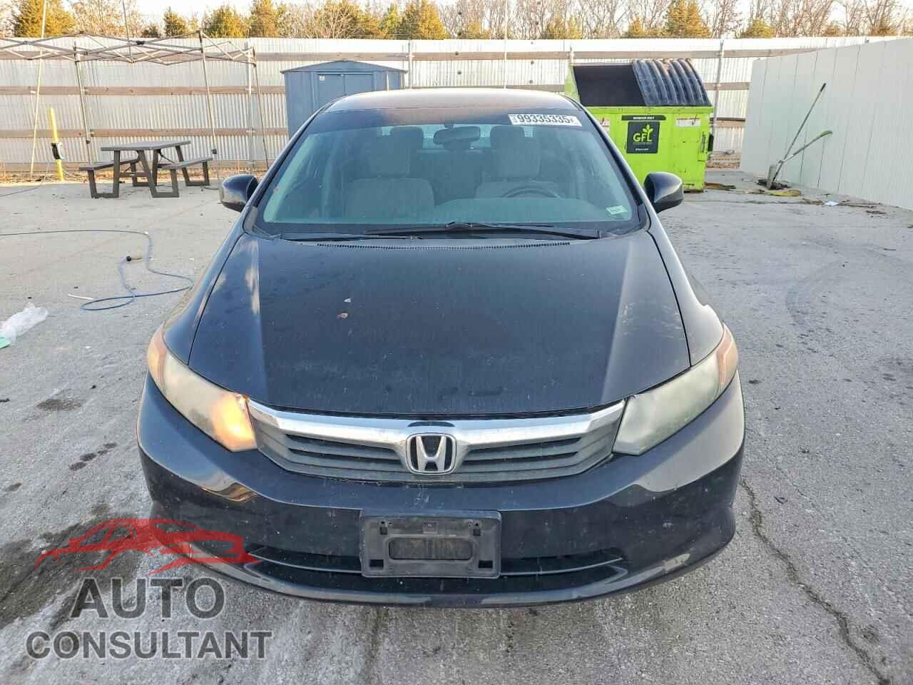 HONDA CIVIC 2012 - 19XFB2F56CE075462