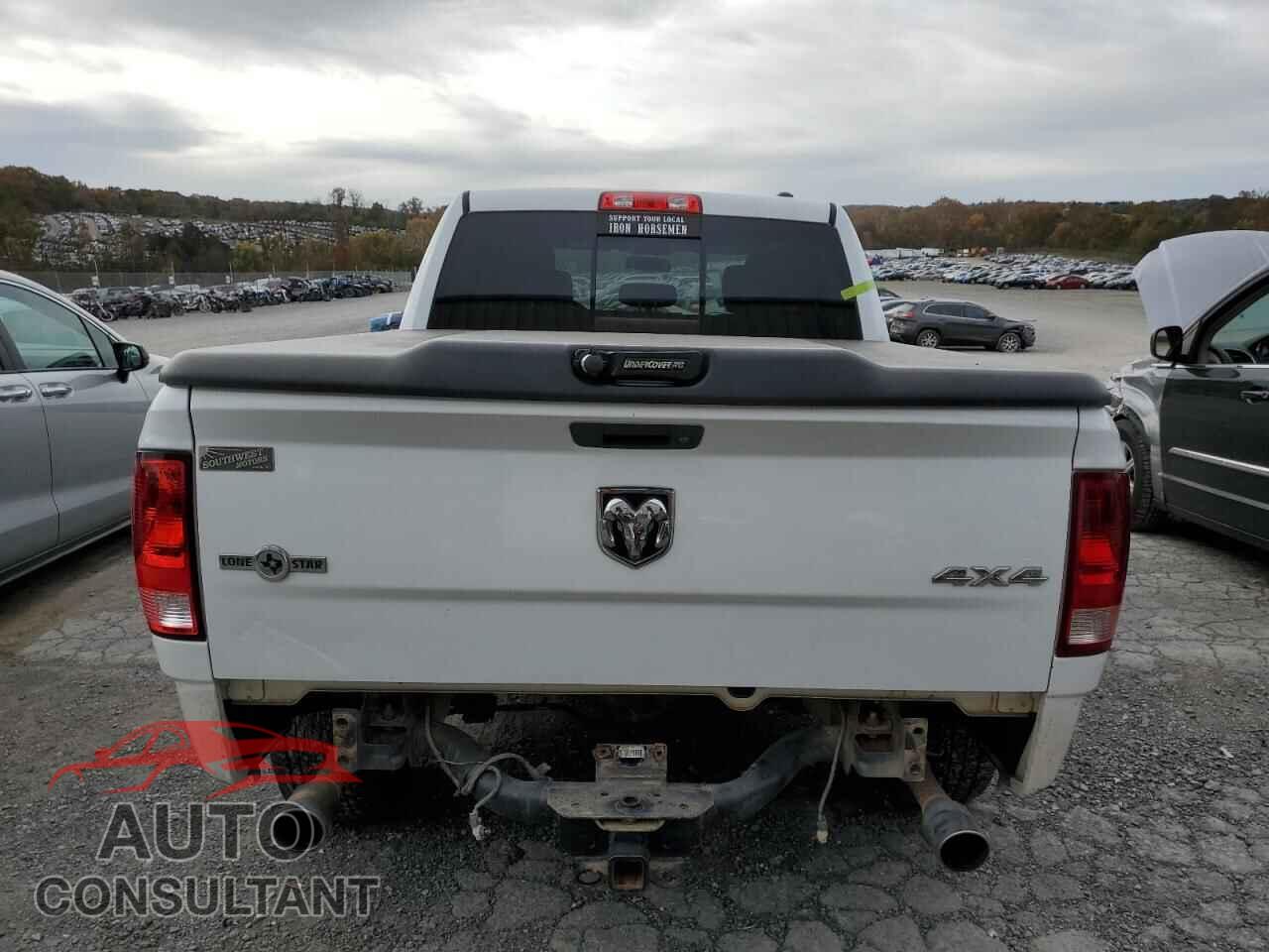 DODGE RAM 1500 2012 - 1C6RD7LT4CS160408