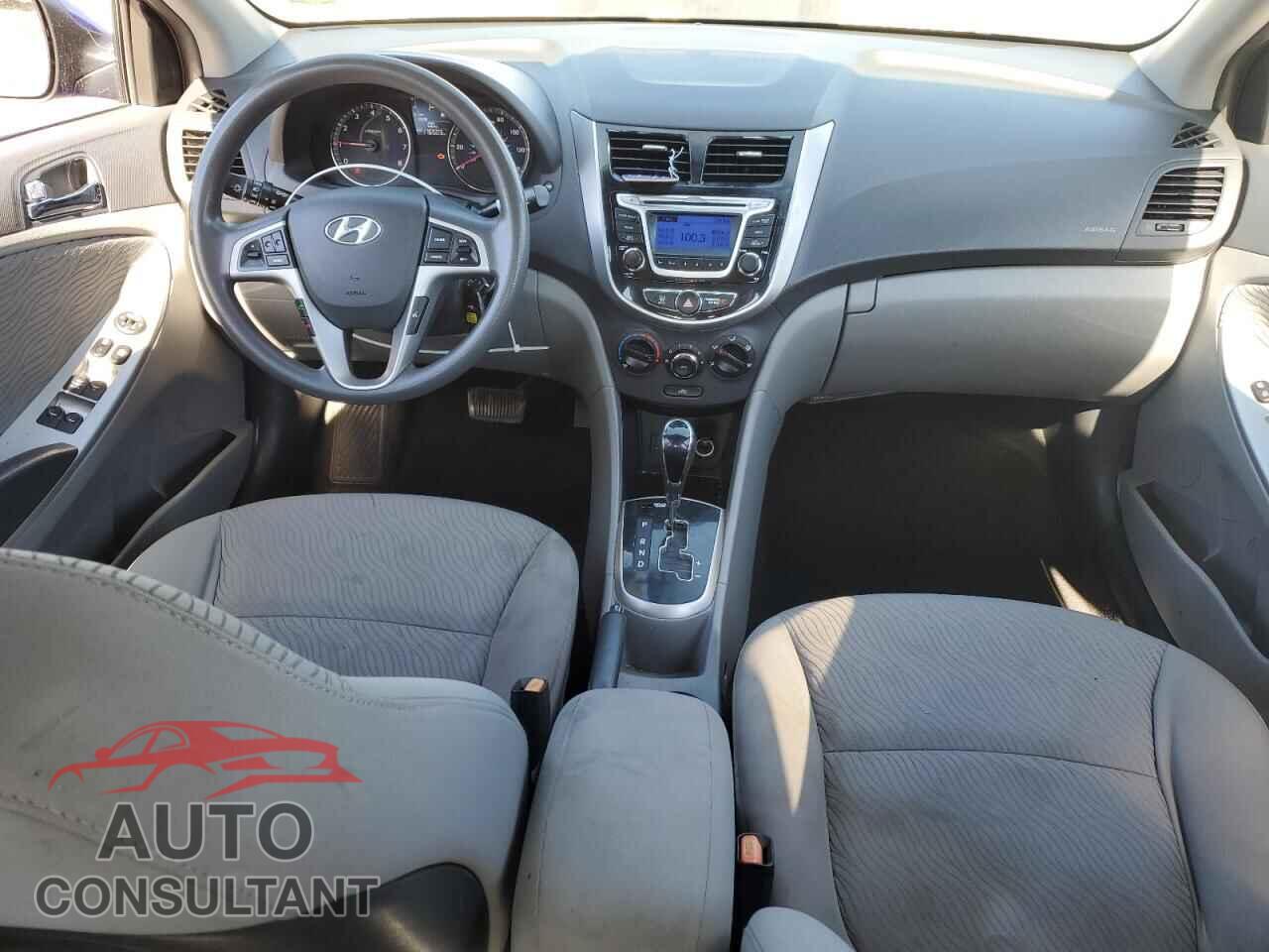 HYUNDAI ACCENT 2014 - KMHCU4AE2EU736534