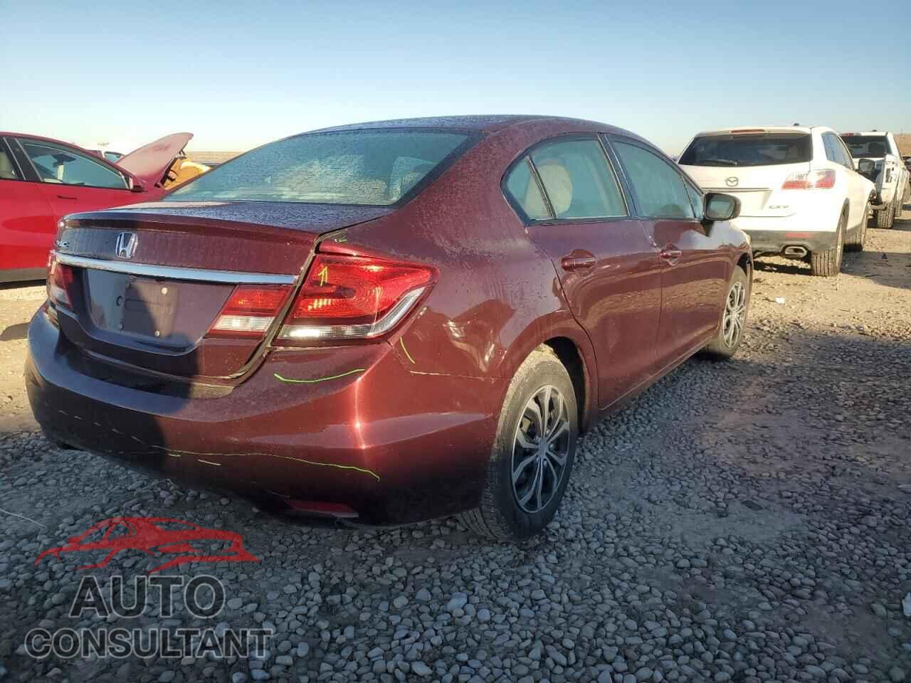 HONDA CIVIC 2014 - 19XFB2F5XEE222076
