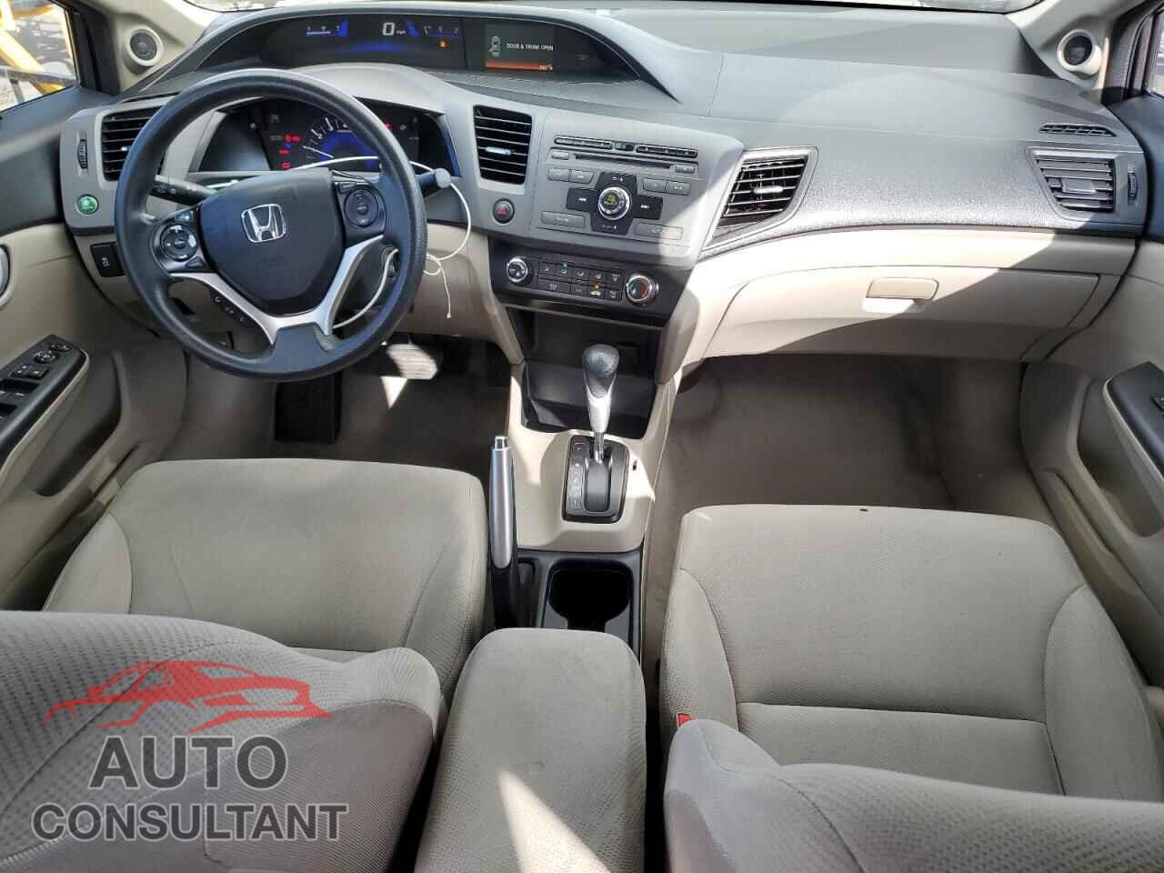 HONDA CIVIC 2012 - 19XFB2F87CE351545
