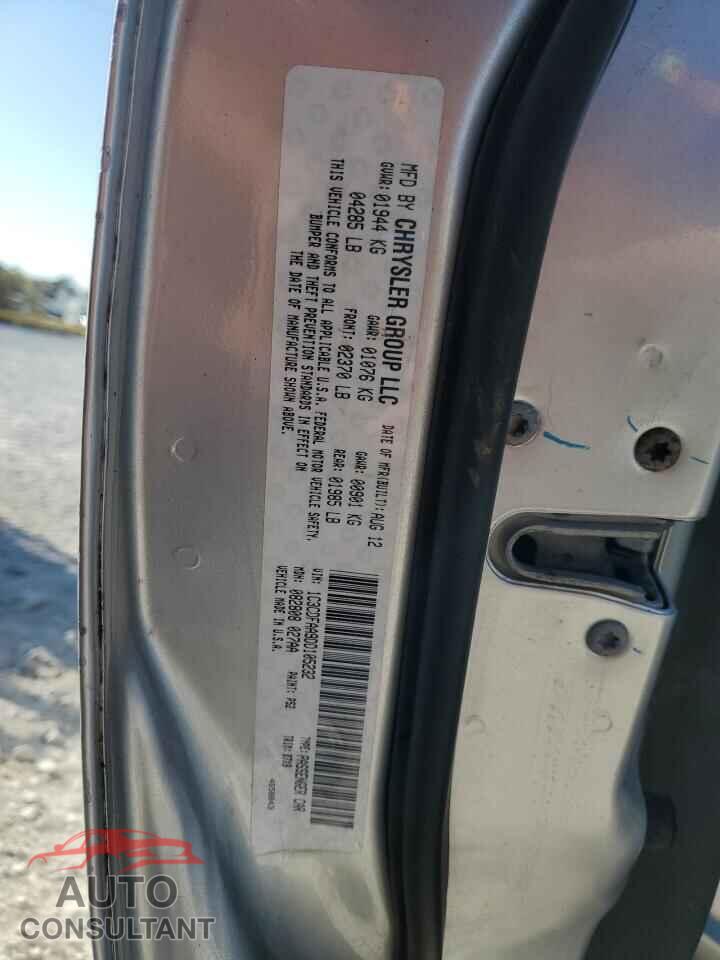 DODGE DART 2013 - 1C3CDFAA9DD105232