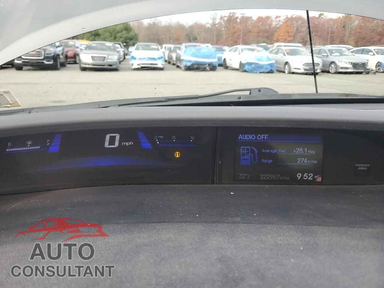 HONDA CIVIC 2013 - 19XFB2F81DE205112
