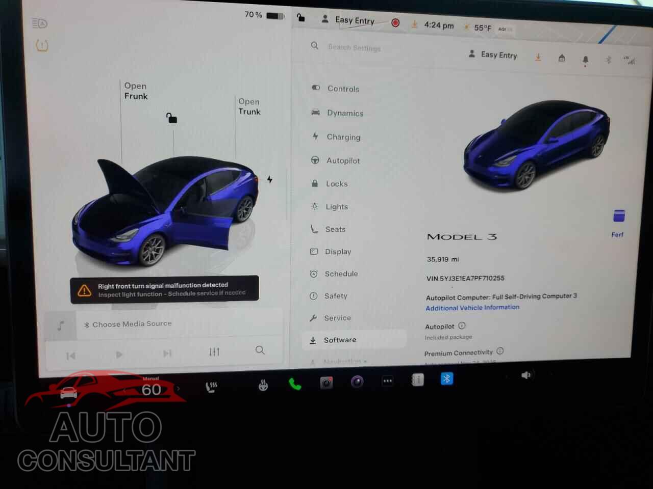 TESLA MODEL 3 2023 - 5YJ3E1EA7PF710255