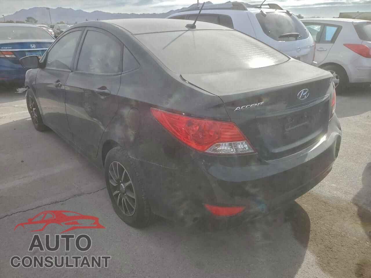 HYUNDAI ACCENT 2013 - KMHCU4AEXDU330452