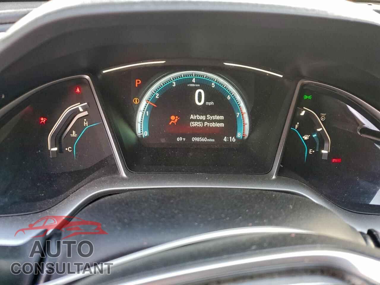 HONDA CIVIC 2017 - 19XFC2F74HE077698