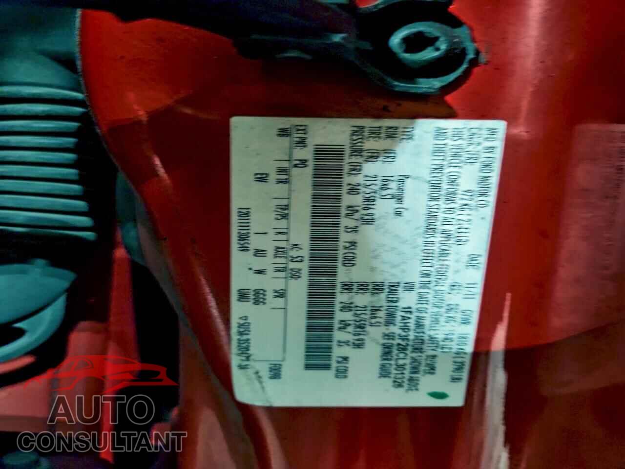 FORD FOCUS 2012 - 1FAHP3F28CL301326