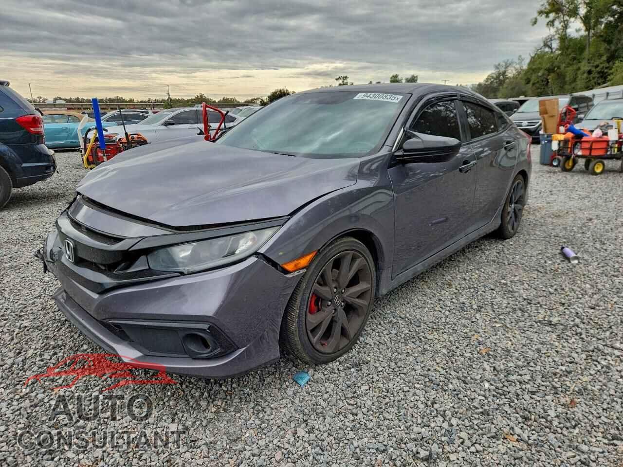 HONDA CIVIC 2019 - 2HGFC2F83KH572920
