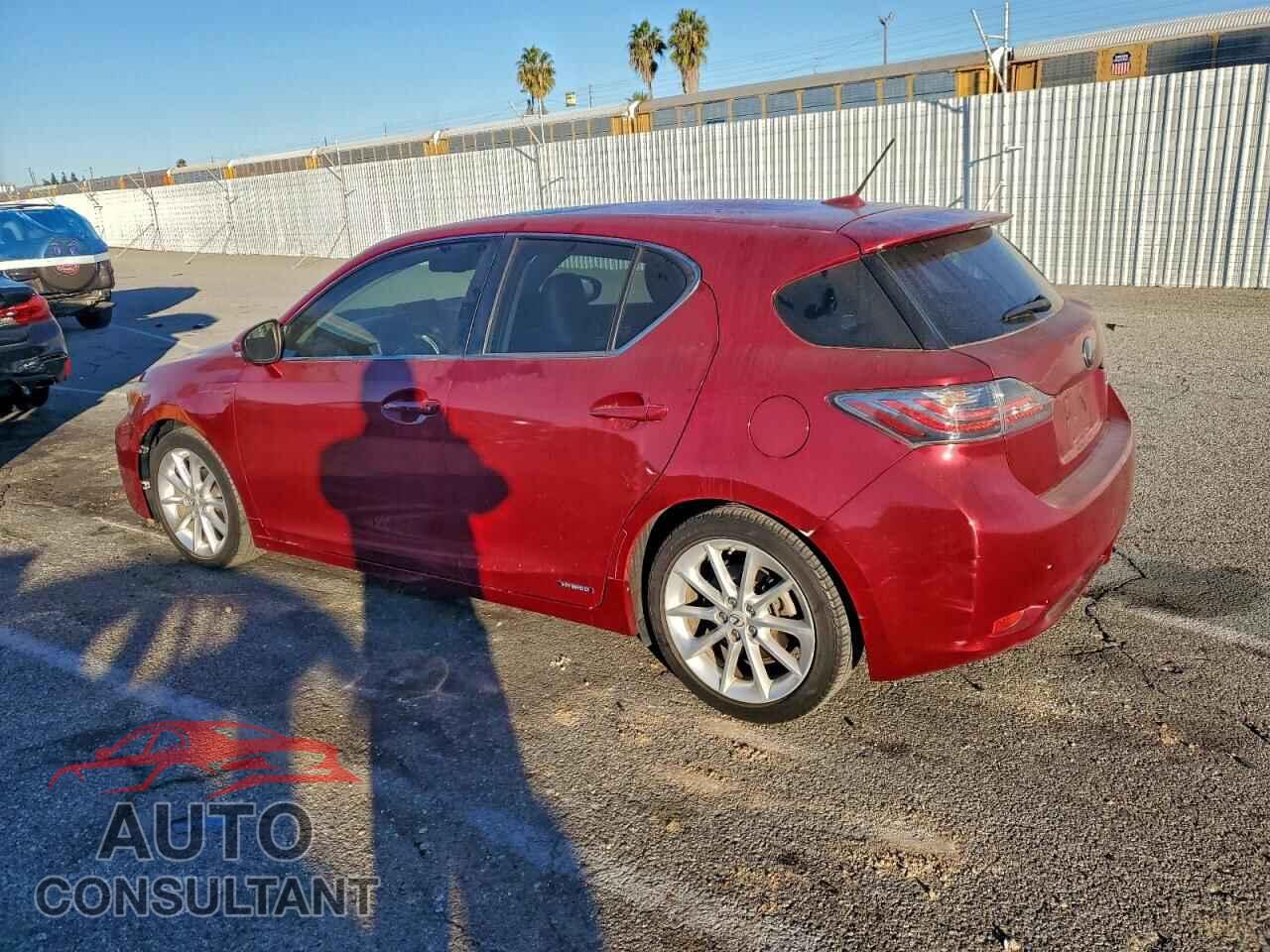 LEXUS CT 200 2012 - JTHKD5BH5C2084207