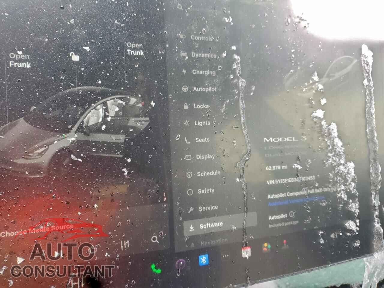 TESLA MODEL 3 2022 - 5YJ3E1EB3NF103453