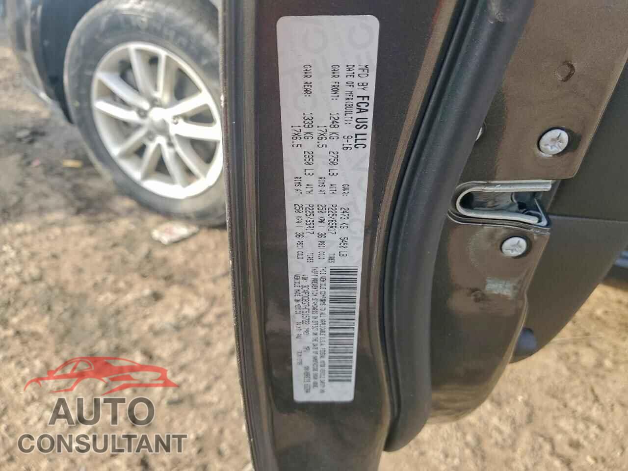 DODGE JOURNEY 2017 - 3C4PDCBG7HT515722