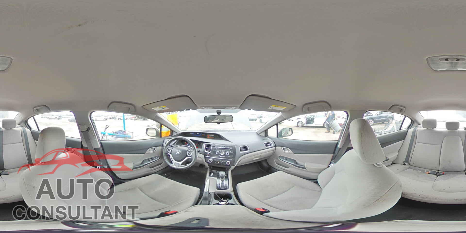 HONDA CIVIC 2013 - 2HGFB2F51DH514557