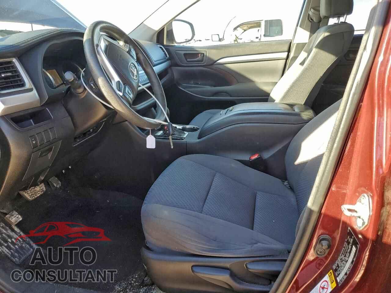 TOYOTA HIGHLANDER 2015 - 5TDZKRFH9FS102003