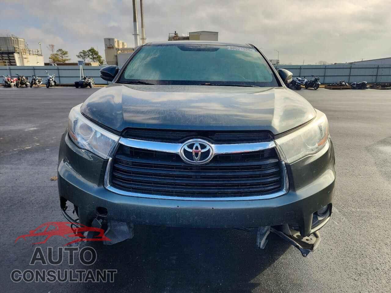 TOYOTA HIGHLANDER 2015 - 5TDBKRFH8FS178779