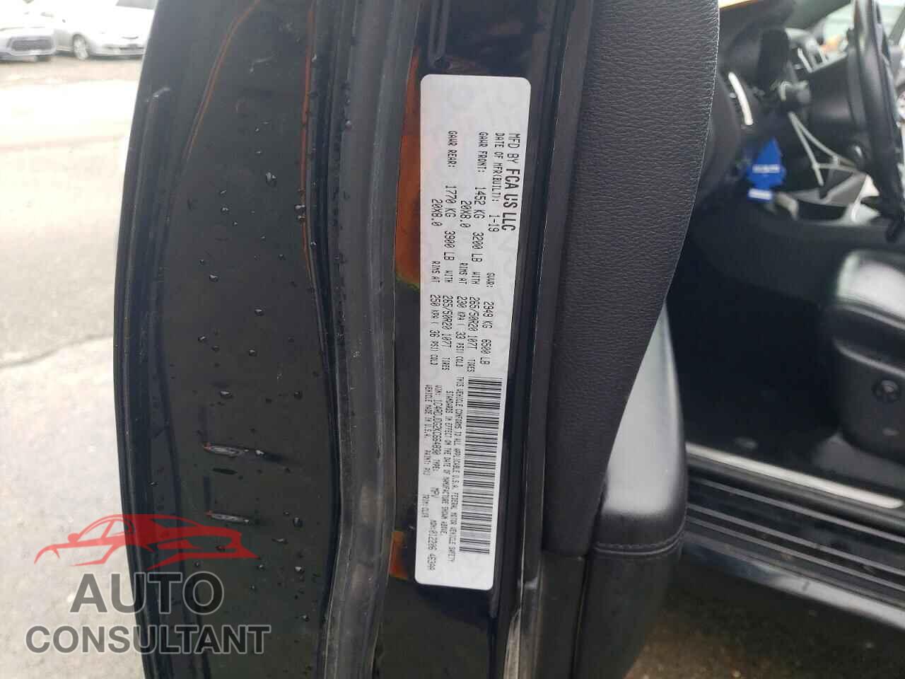 DODGE DURANGO 2019 - 1C4RDJDG2KC664830
