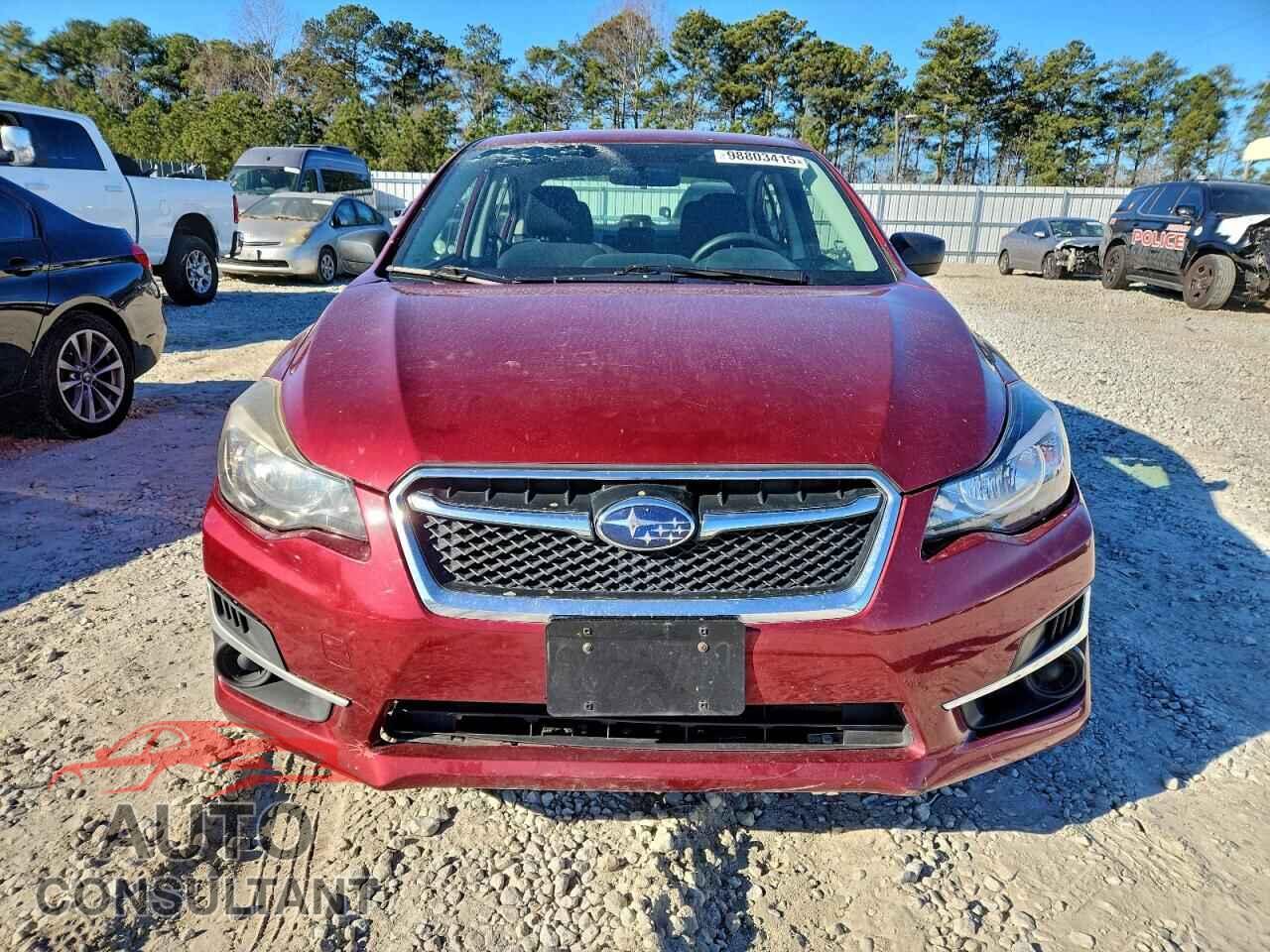 SUBARU IMPREZA 2016 - JF1GJAA66GG010916