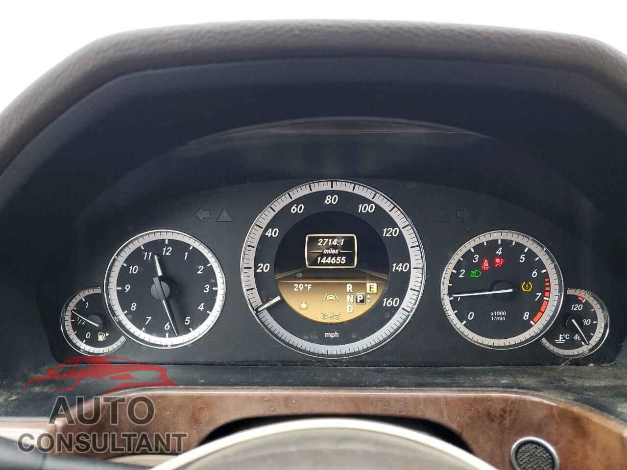 MERCEDES-BENZ E-CLASS 2012 - WDDHH8JBXCA530748