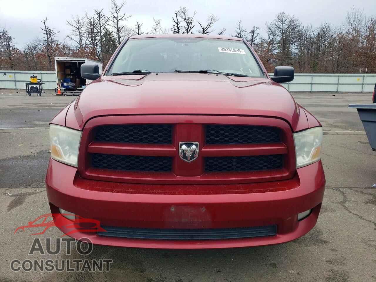 DODGE RAM 1500 2012 - 1C6RD7KT4CS250983