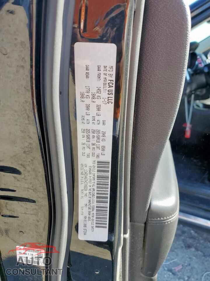 DODGE DURANGO 2017 - 1C4RDHAG7HC709220