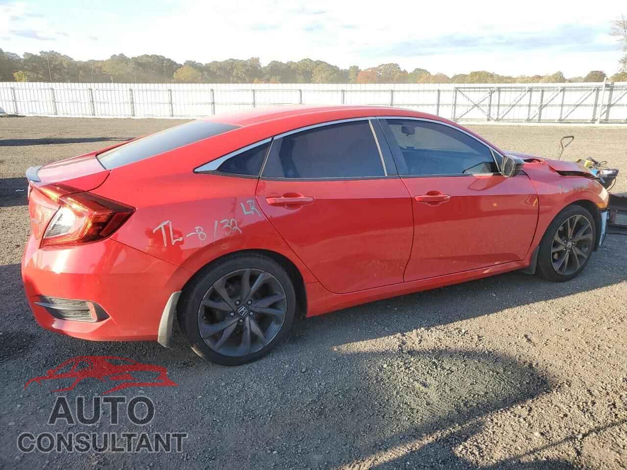 HONDA CIVIC 2019 - 2HGFC2F86KH567517