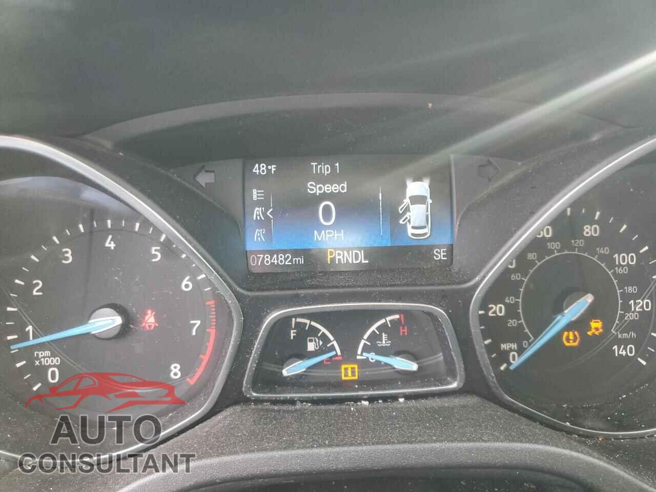 FORD FOCUS 2017 - 1FADP3K25HL319844