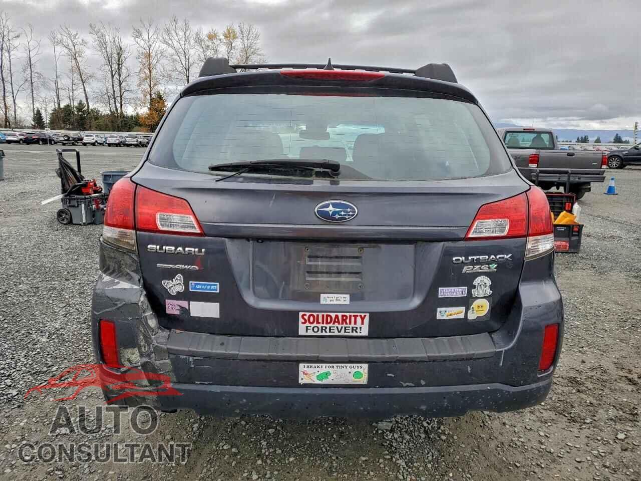 SUBARU OUTBACK 2011 - 4S4BRBHC4B3400780
