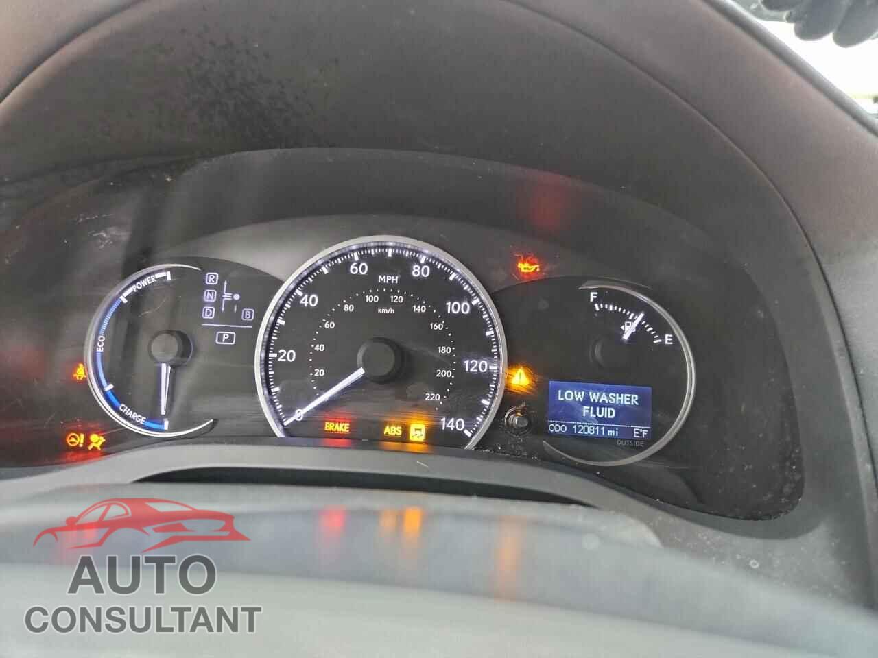 LEXUS CT 200 2012 - JTHKD5BH0C2071008