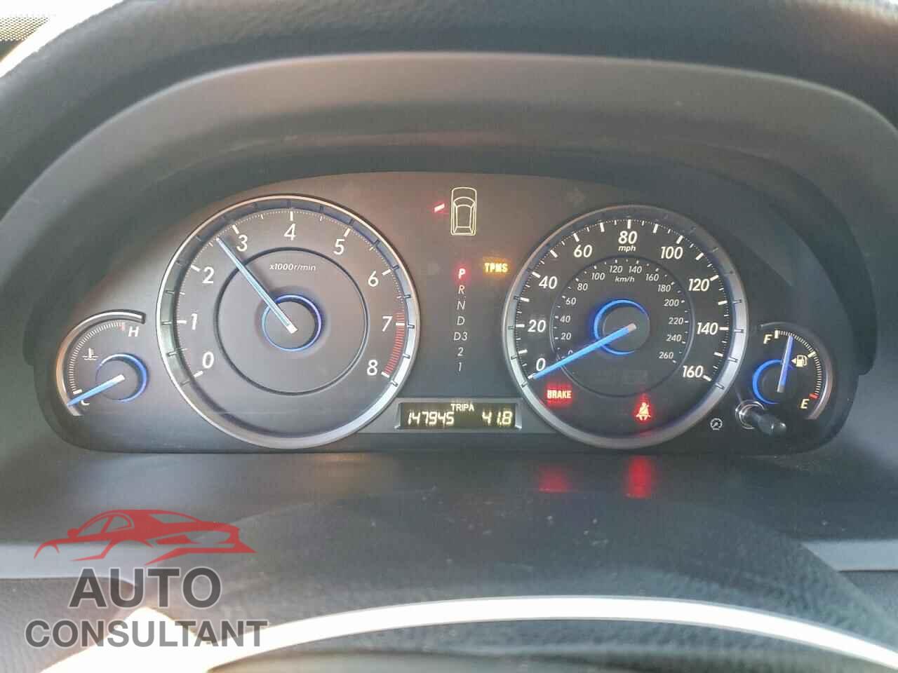 HONDA ACCORD 2011 - 5J6TF1H50BL001761
