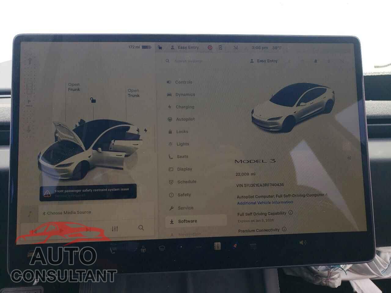 TESLA MODEL 3 2024 - 5YJ3E1EA3RF740436
