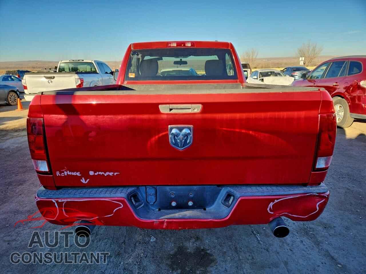 DODGE RAM 1500 2012 - 3C6JD6ATXCG279551