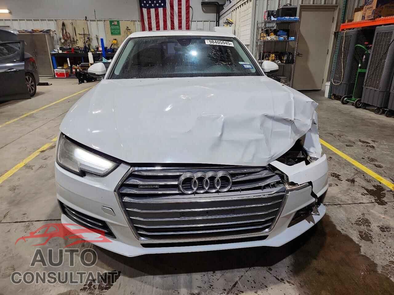 AUDI A4 2017 - WAUANAF42HN068754