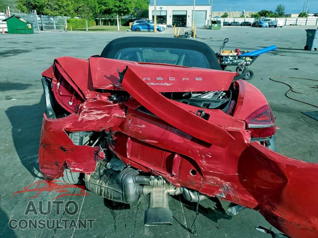 PORSCHE BOXSTER 2016 - WP0CA2A85GS120546